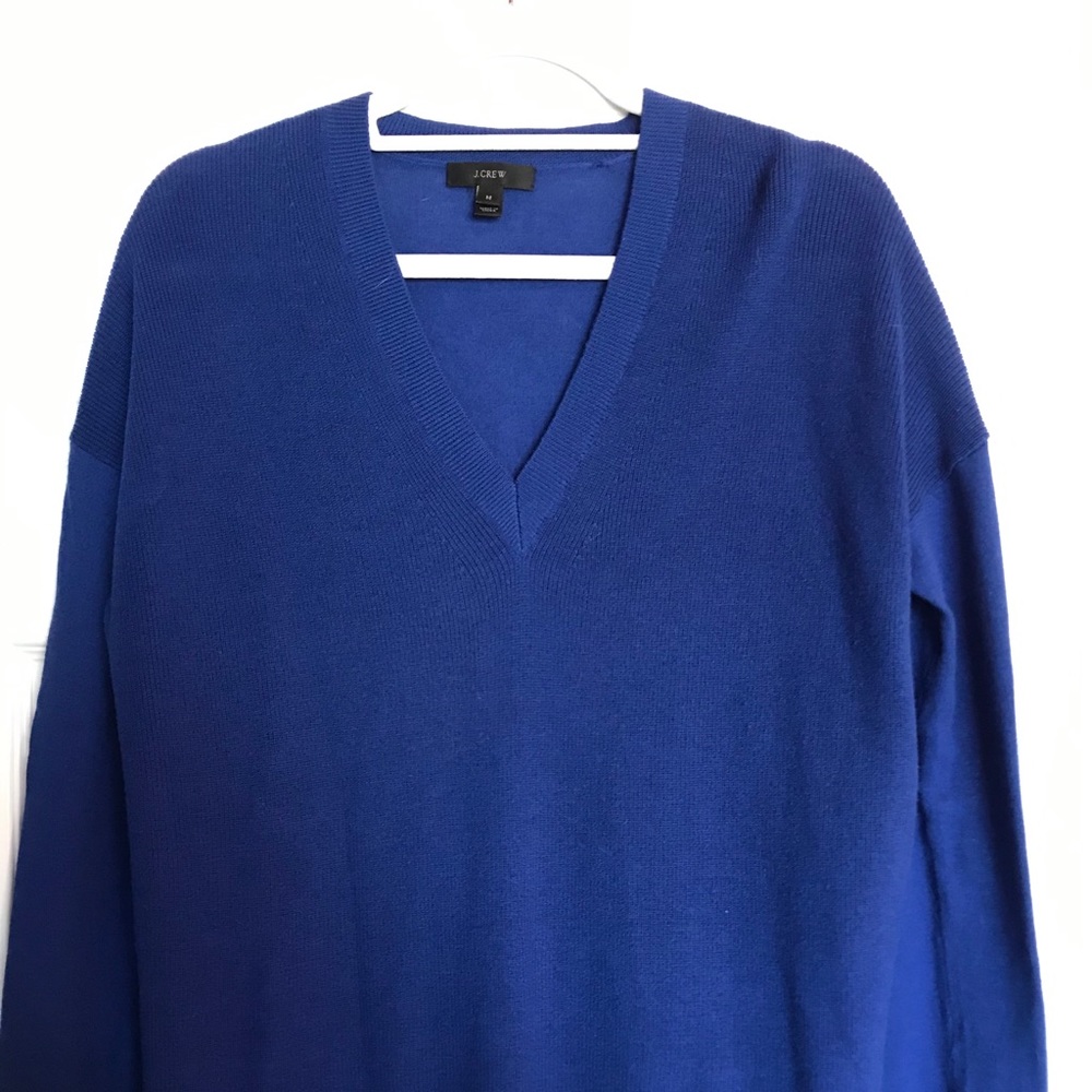 J Crew Royal Blue Sweater